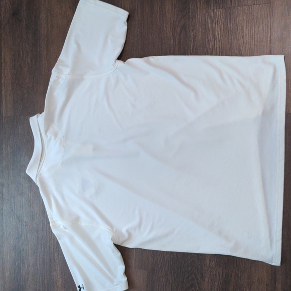 Under Armour Mens Size Large White Maine Black Bears Polo - Picture 7 of 10